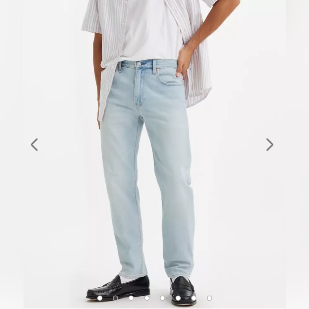 Levi's® Premium 511™ SLIM FIT MEN'S JEANS light wash blue size 36x32
